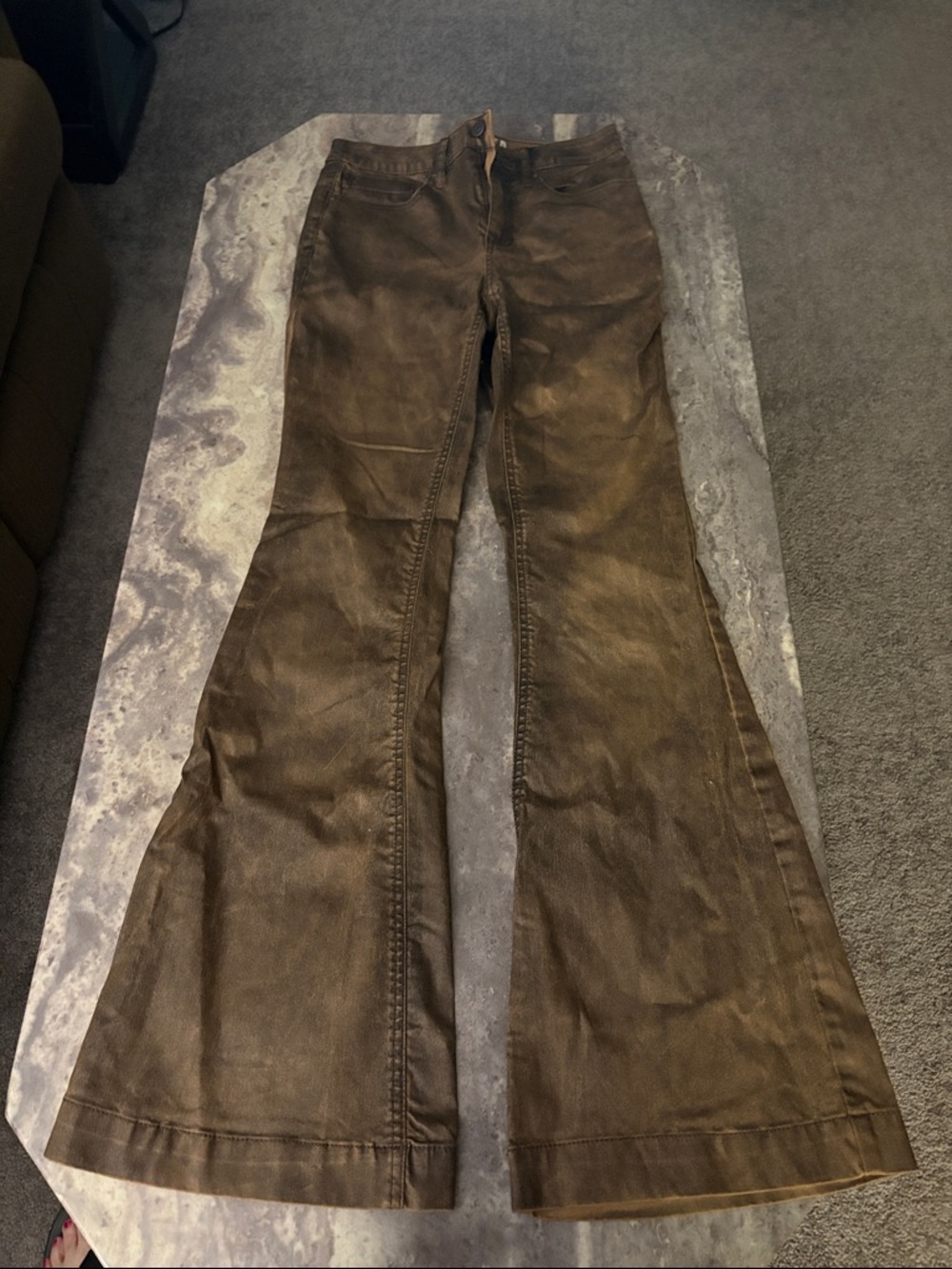 Idyllwind Brown Waistband Logo Pants